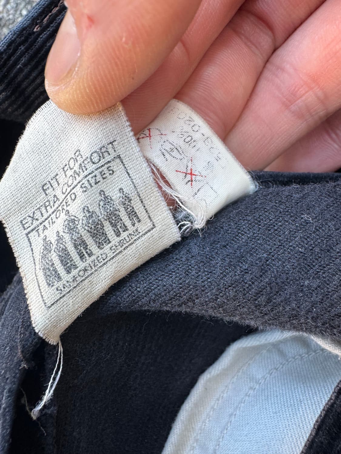 90’s Lee Riders 코듀로이 블랙 팬츠 상품이미지7