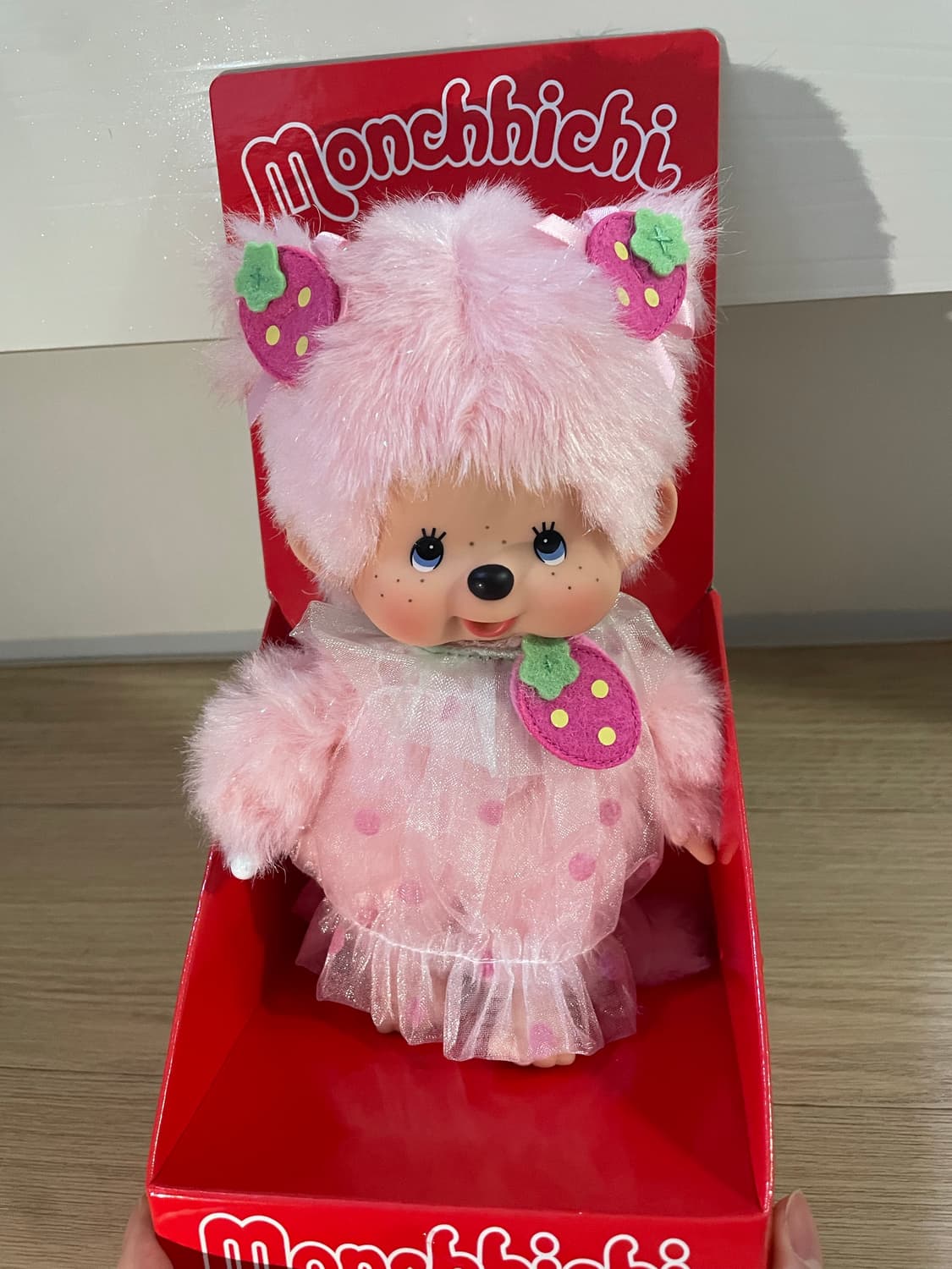 [새상품]핑크 스트로베리 몬치치 딸기 몬치치 인형 상품이미지4