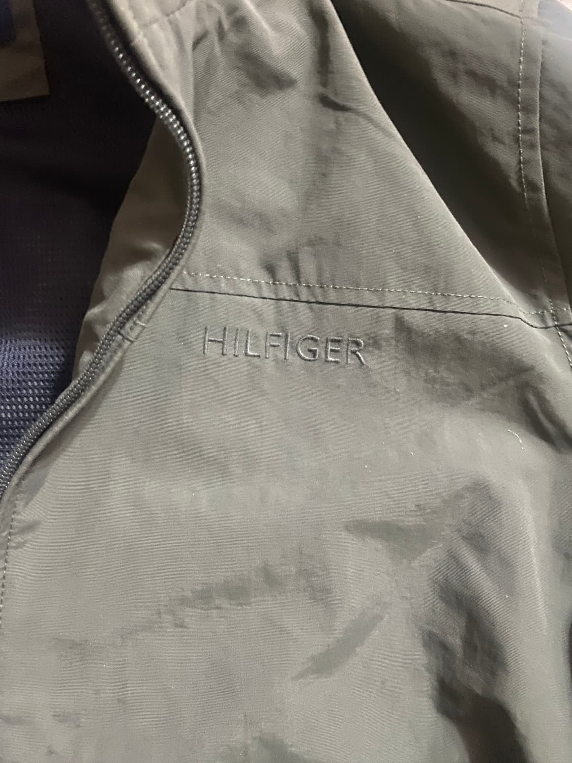 타미힐피거 남성 카키색 자켓 M (105) 상품이미지2