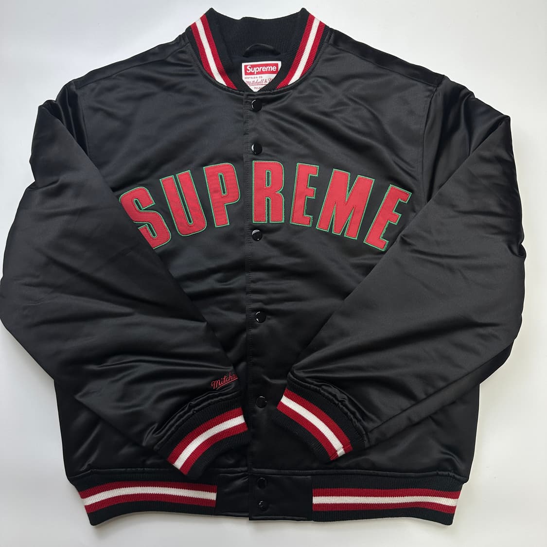 SUPREME 21SS 슈프림 미첼 앤 네스 바시티 자켓 상품이미지1