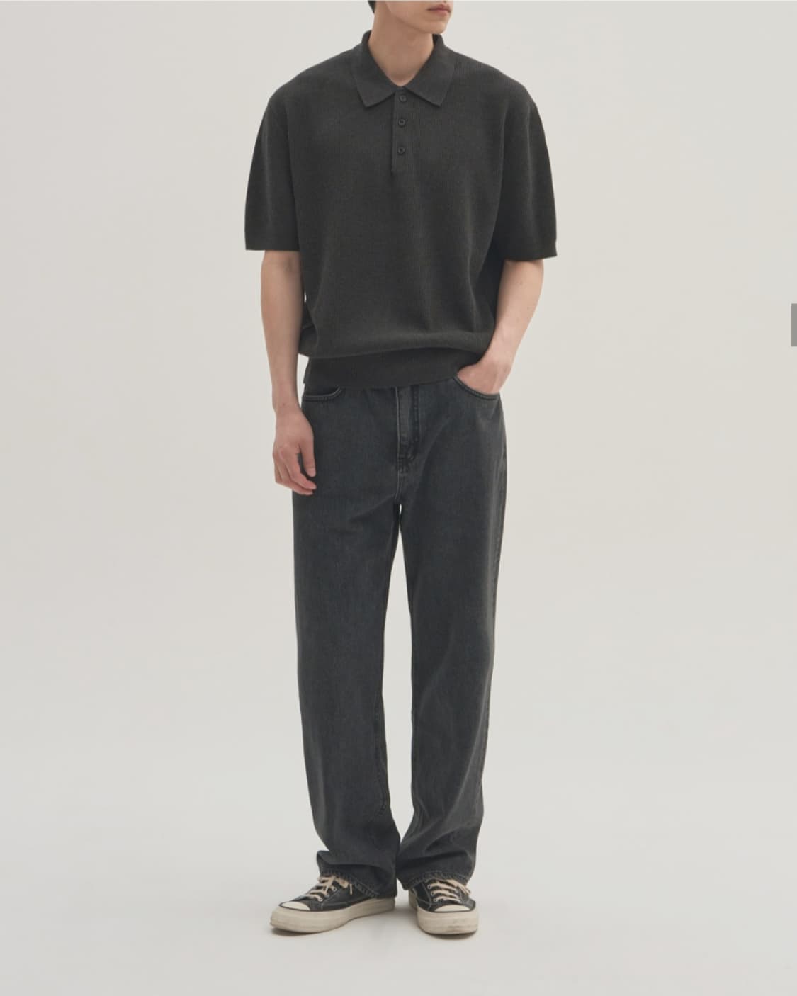 인더로우 립 하프 폴로 반팔 상품이미지1