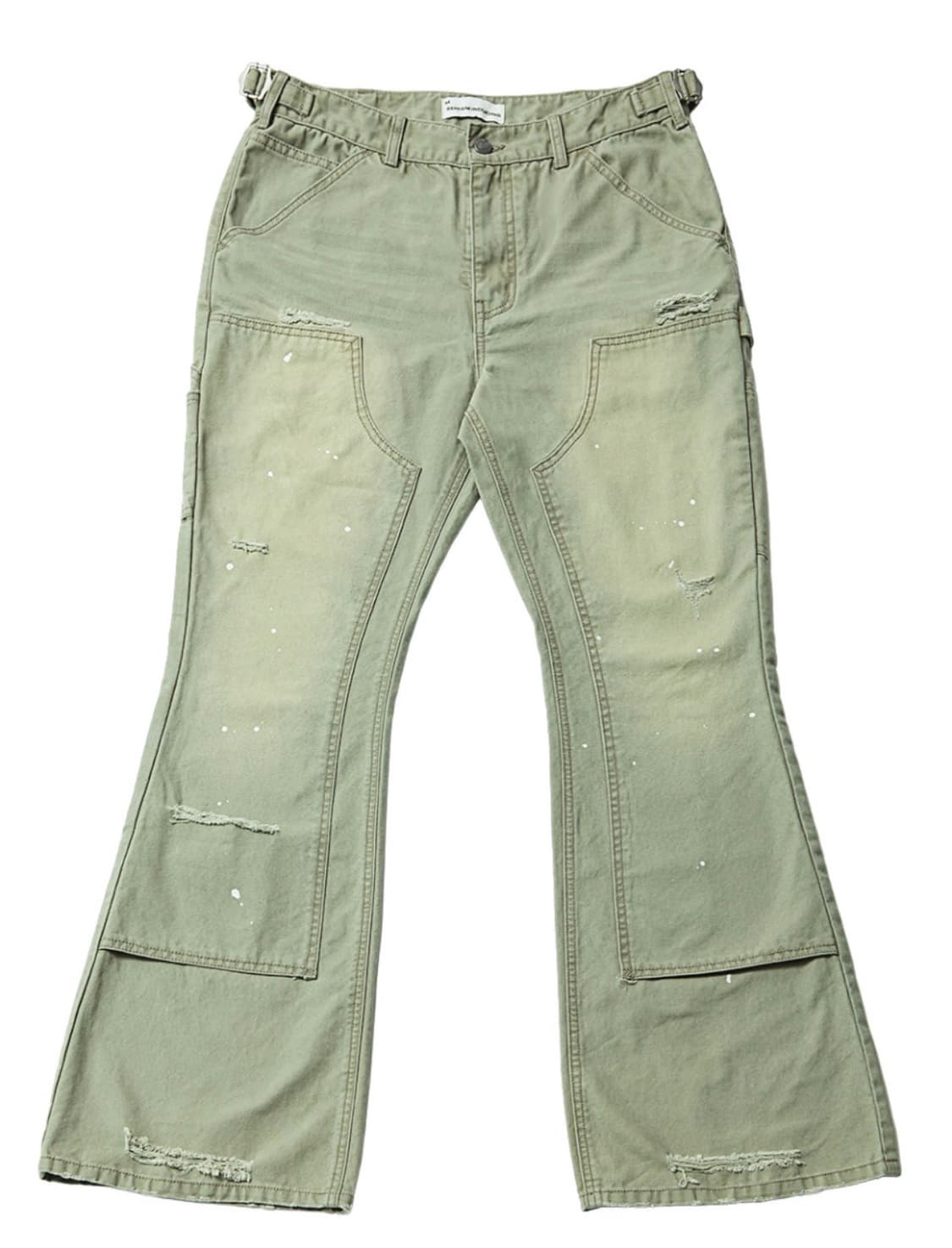스키즘인듀싱  DOUBLE KNEE BOOT CUT DUCK PANTS 상품이미지2