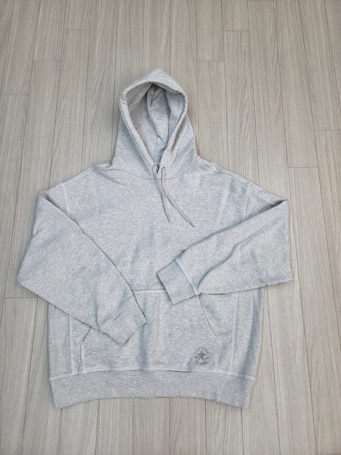 컨버스 트레이닝 셋업 후드 티셔츠 바지 세트 상품이미지2