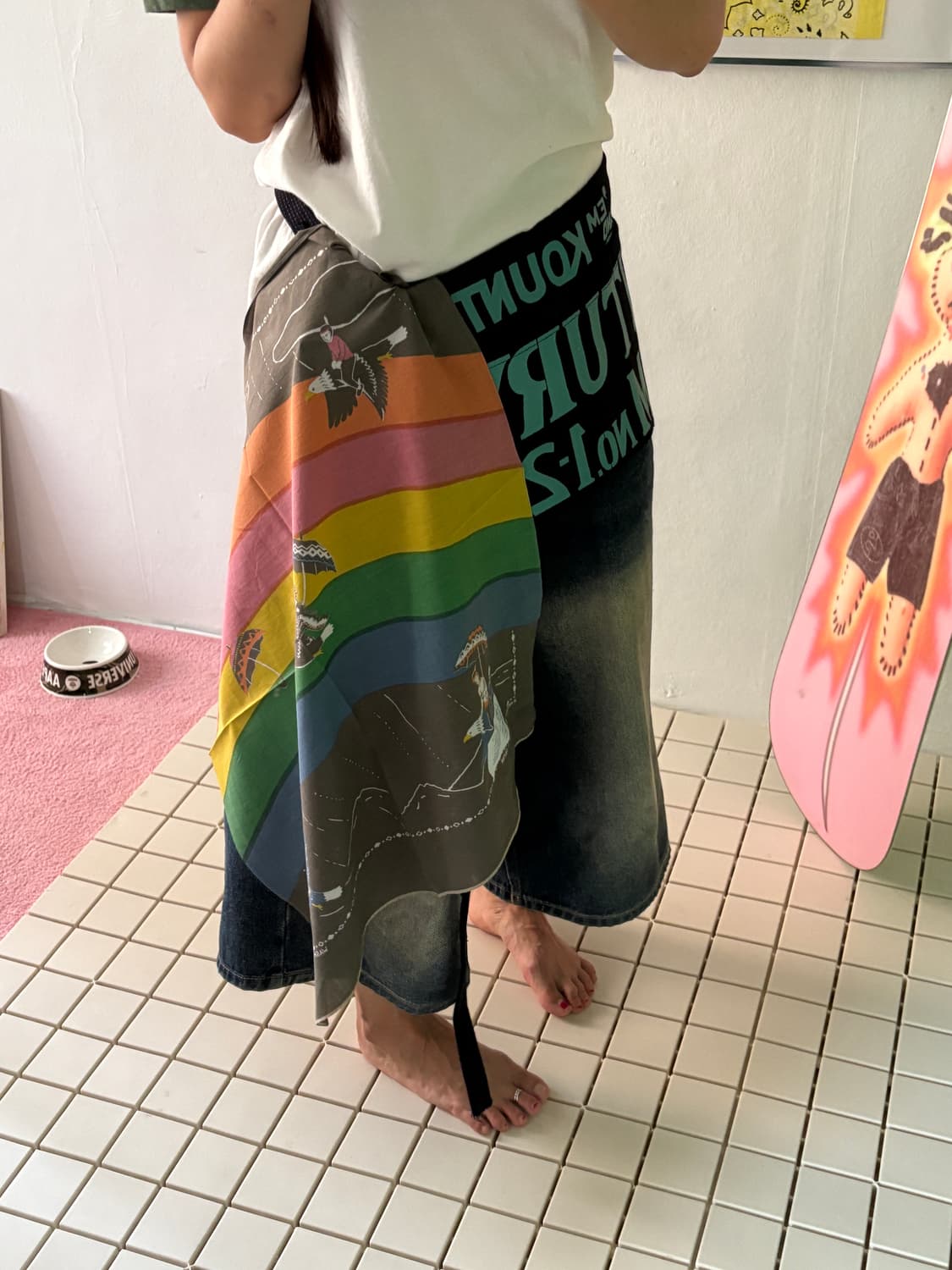 캐피탈 레인보우 반다나 상품이미지2