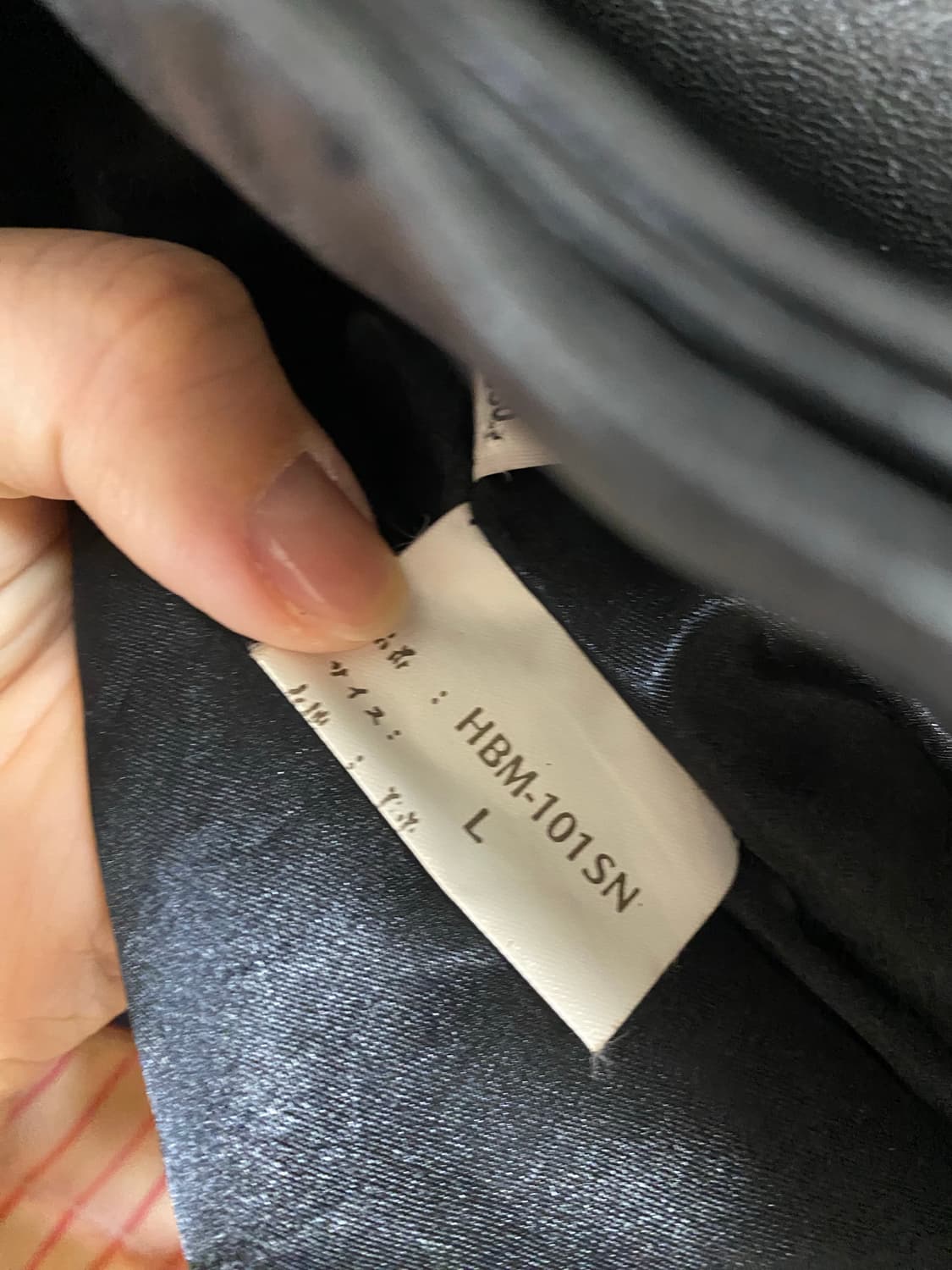 Moda italiana 블랙 양가죽 자켓 상품이미지7