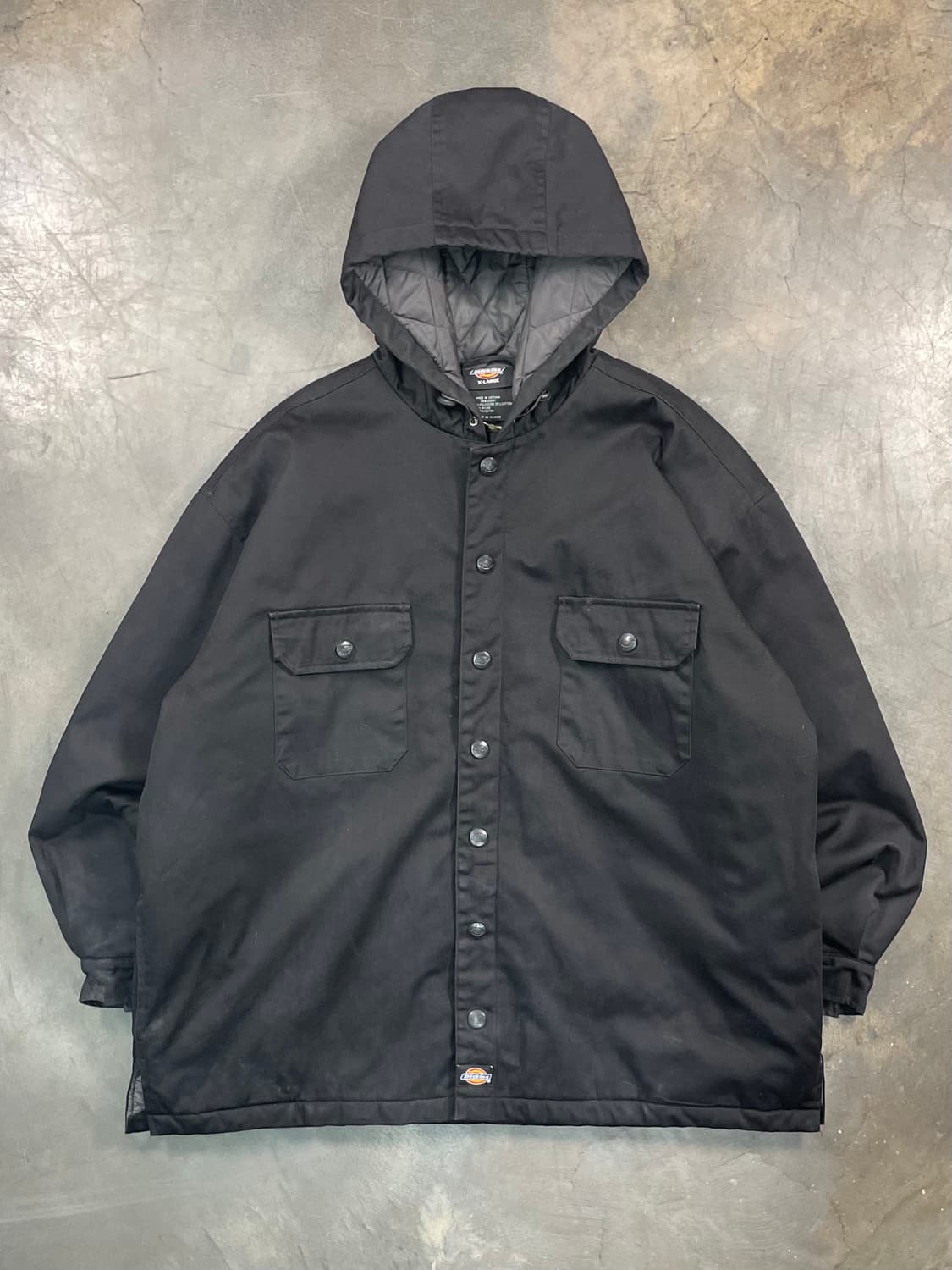 디키즈 퀼팅 후드 셔츠 자켓 상품이미지1