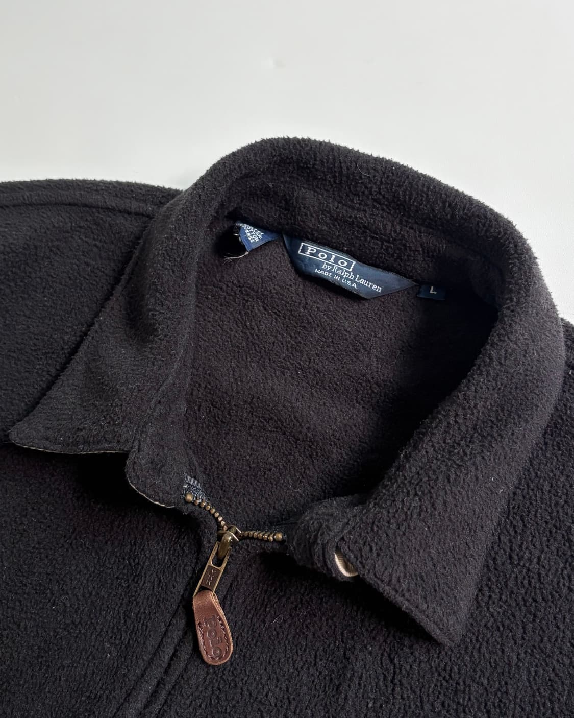 Polo 폴로 랄프로렌 USA 블랙컬러 플리스 자켓 상품이미지2