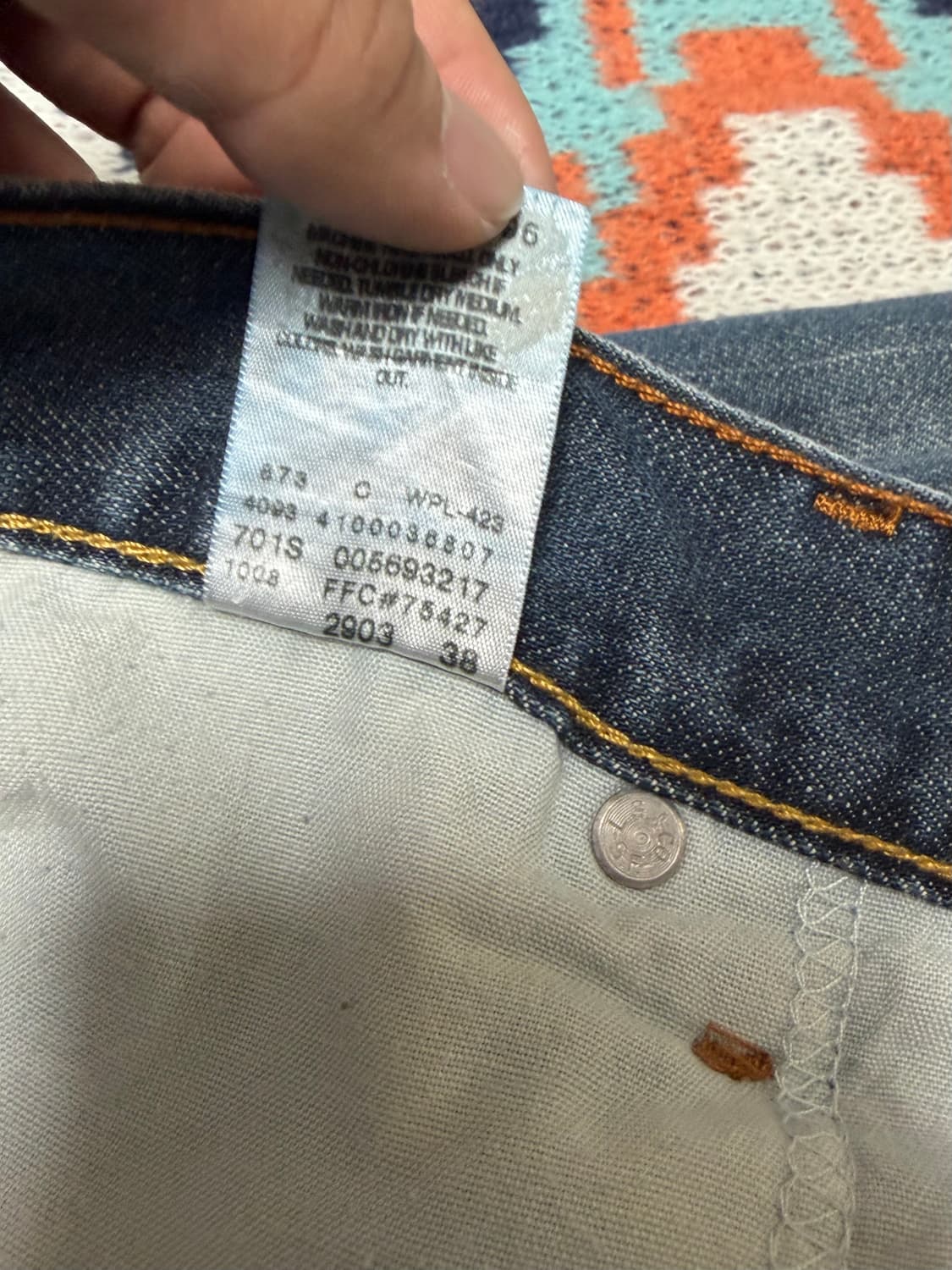 리바이스 569 34x32 상품이미지6