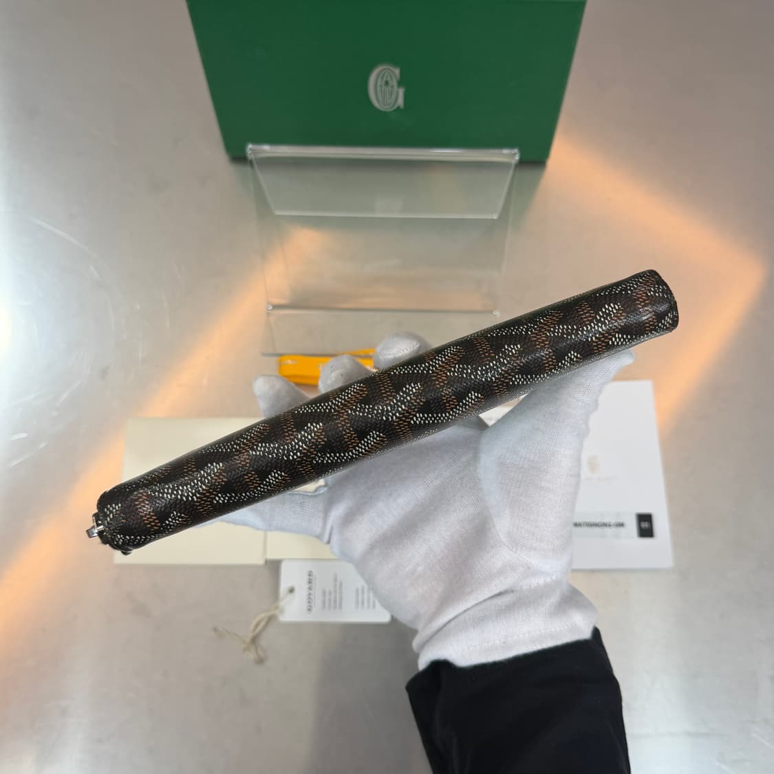 [리오브전포점] 고야드 마티뇽 장지갑 블랙 상품이미지3