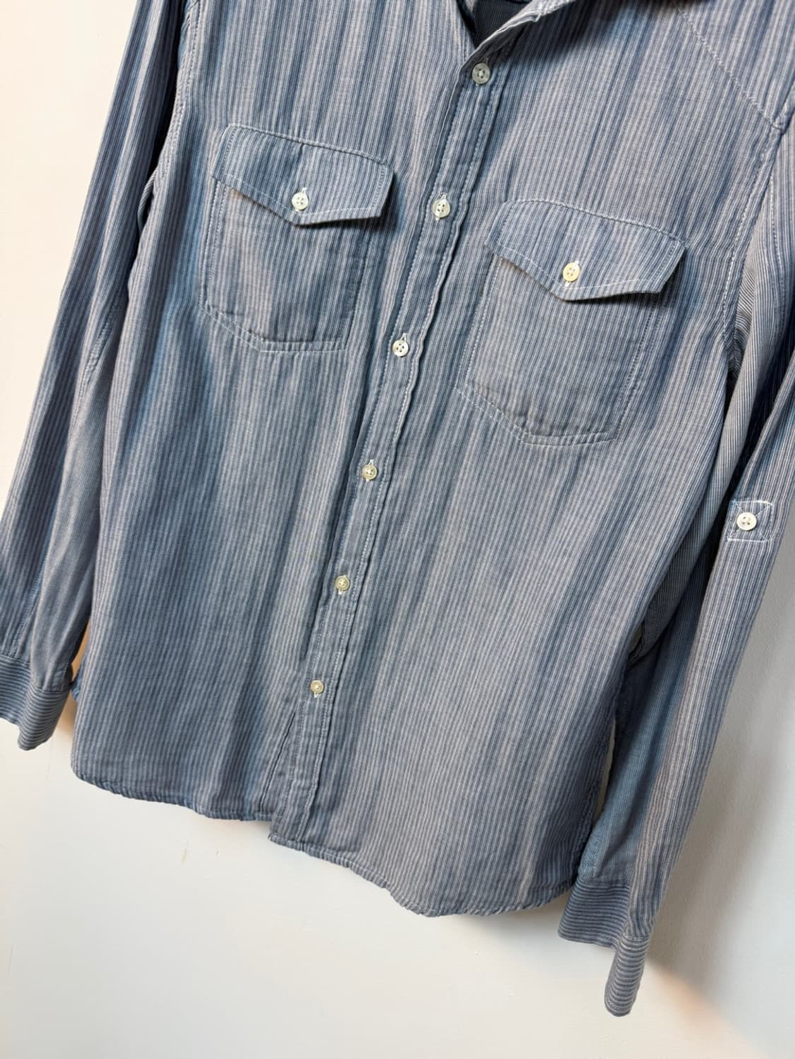 아르마니 익스체인지 스트라이프 셔츠  상품이미지4