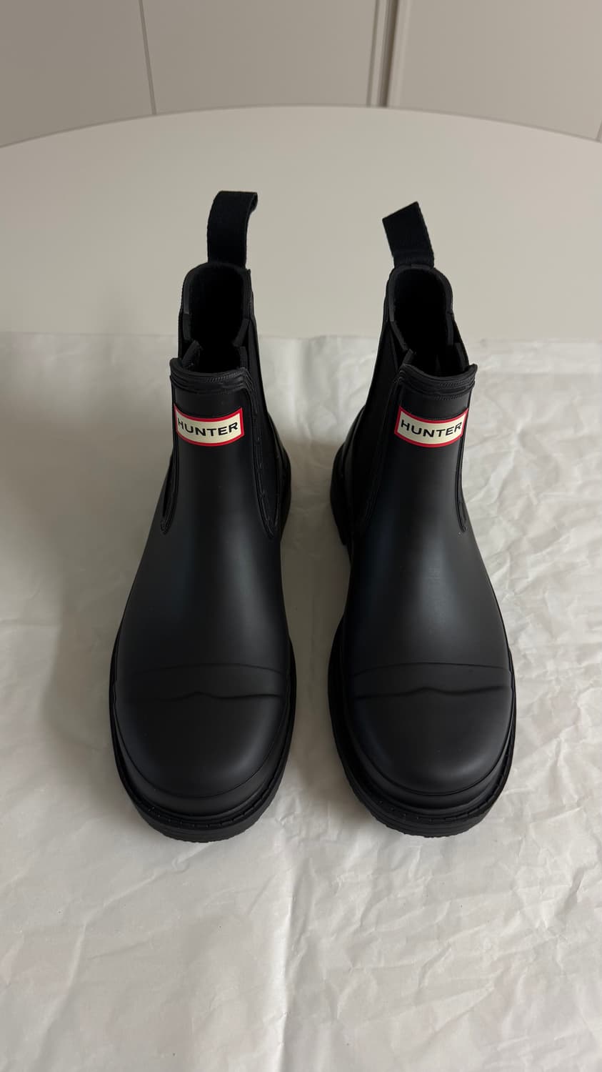 W230 / 헌터 코만도 첼시 레인부츠 블랙 상품이미지5