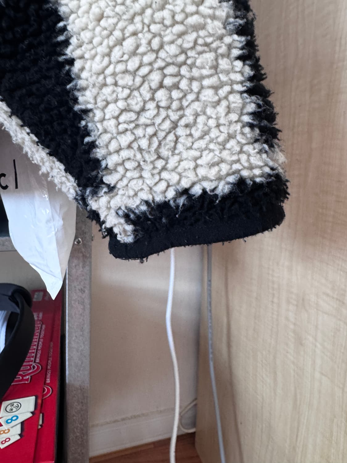 OBEY 양털 후리스 하프집업 상품이미지4