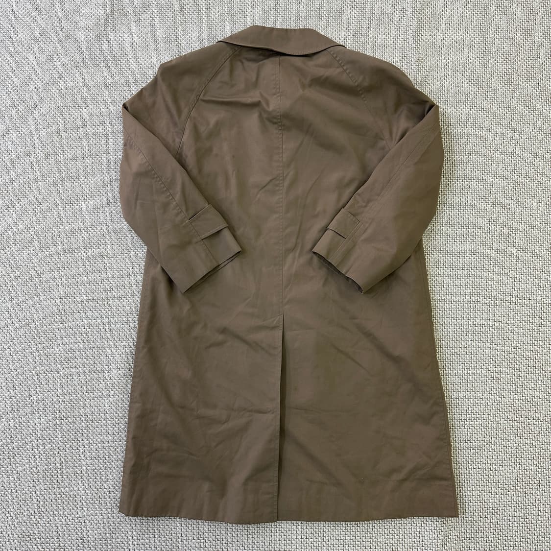 S 버버리 브라운 싱글 트렌치 코트 0326D 상품이미지4