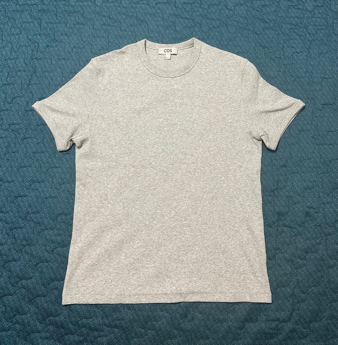 [L] COS 코스 슬림 리브드 2종(헨리넥, 반팔) 일괄  상품이미지4