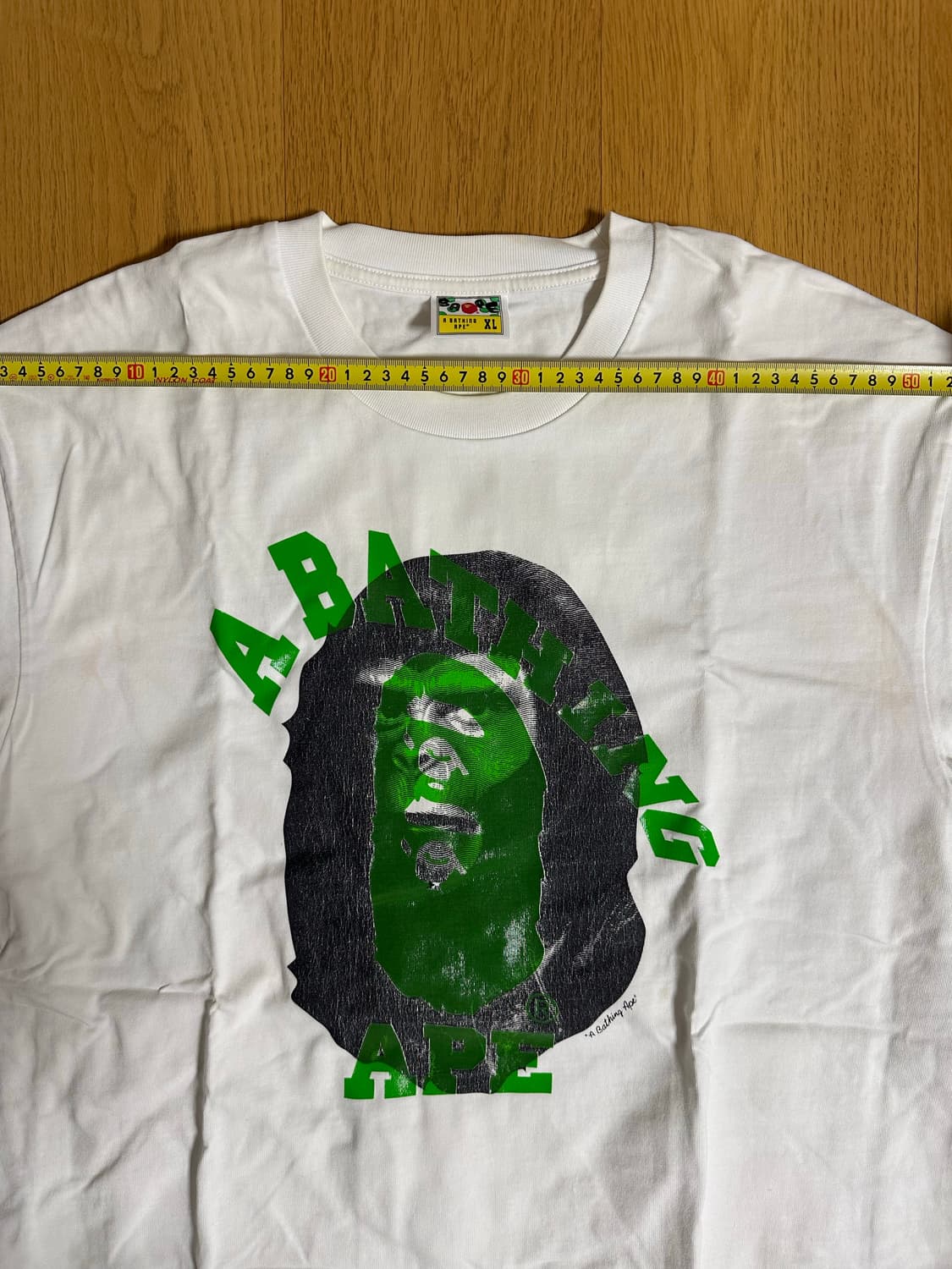 BAPE Ape Head Multi-Print Tee White 상품이미지3