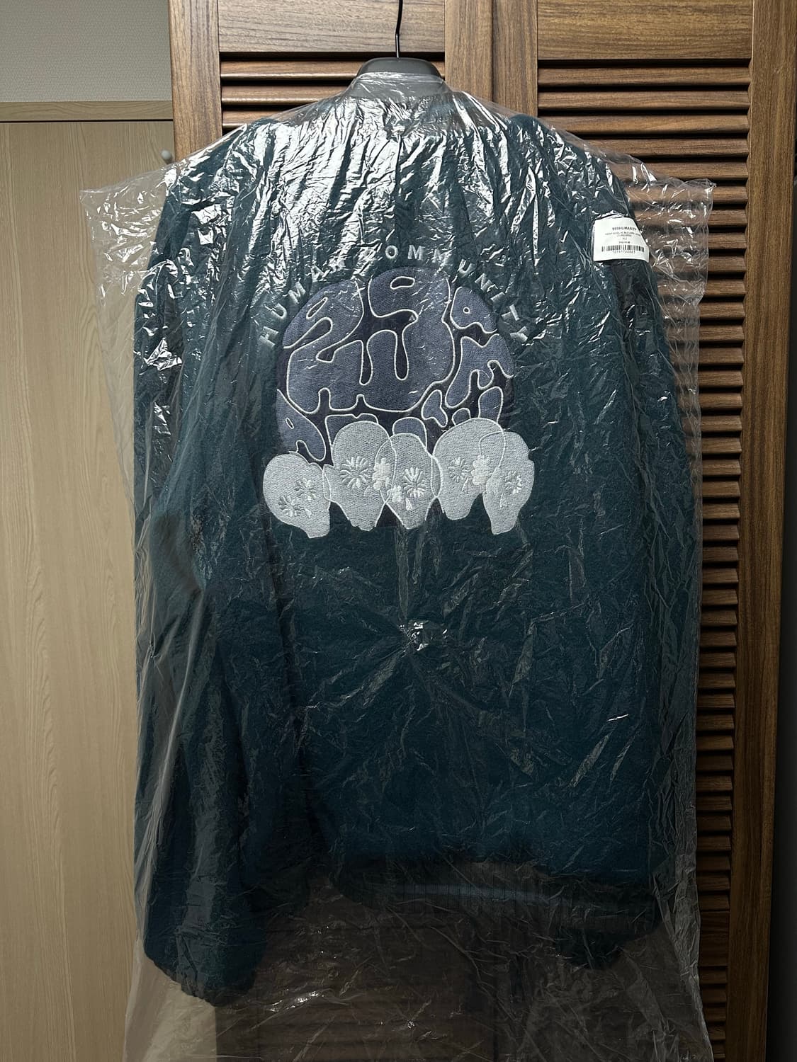 999휴머니티 헤비 울 블루종 터콰이즈 상품이미지3