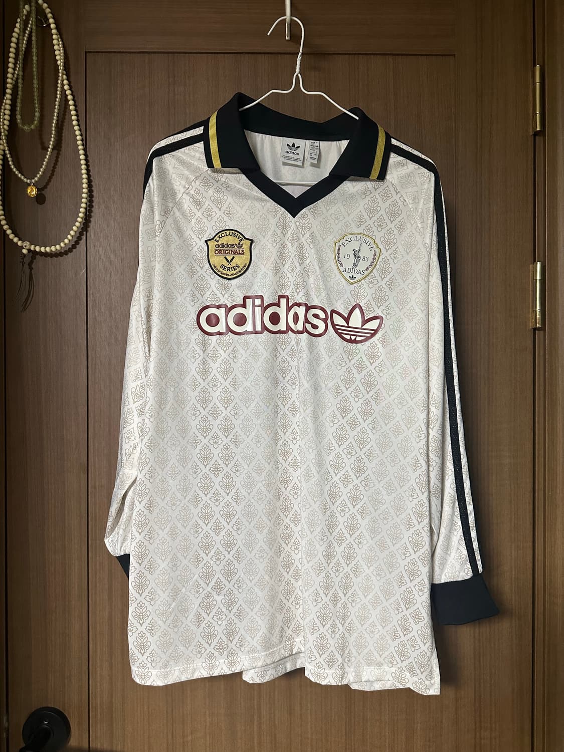 아디다스 레트로 크리켓 인스파이어드 긴팔 져지 스포티  KA4381 상품이미지1