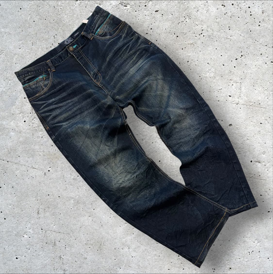 [36] EVISU 에비수 진스 빅로고 데님 청바지 팬츠 D928 상품이미지2