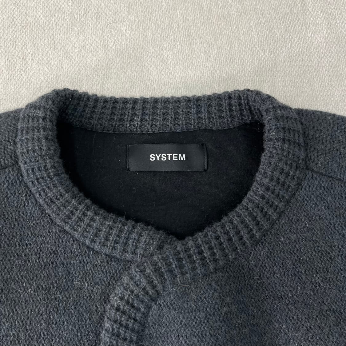 W100 시스템 헤비 가디건  상품이미지2