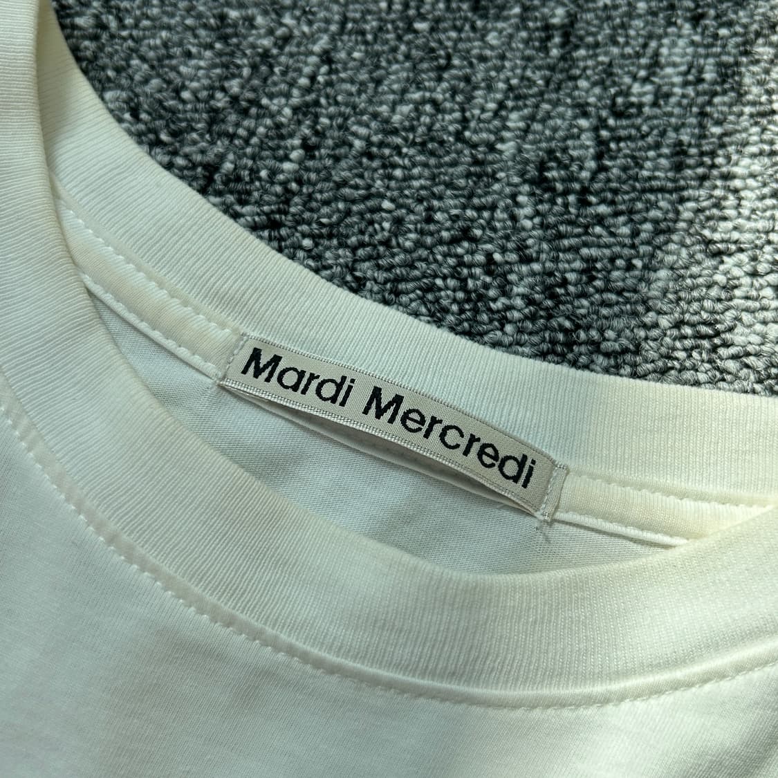 마르디 메크르디 빅로고 반팔티셔츠  상품이미지6