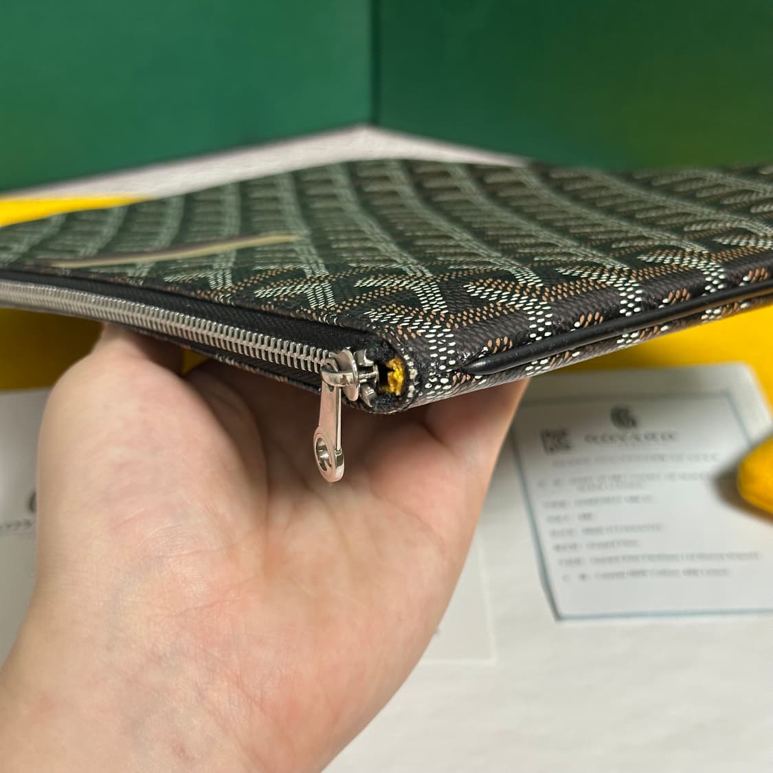 [MM] 고야드 마카쥬 세나 클러치 블랙 상품이미지9