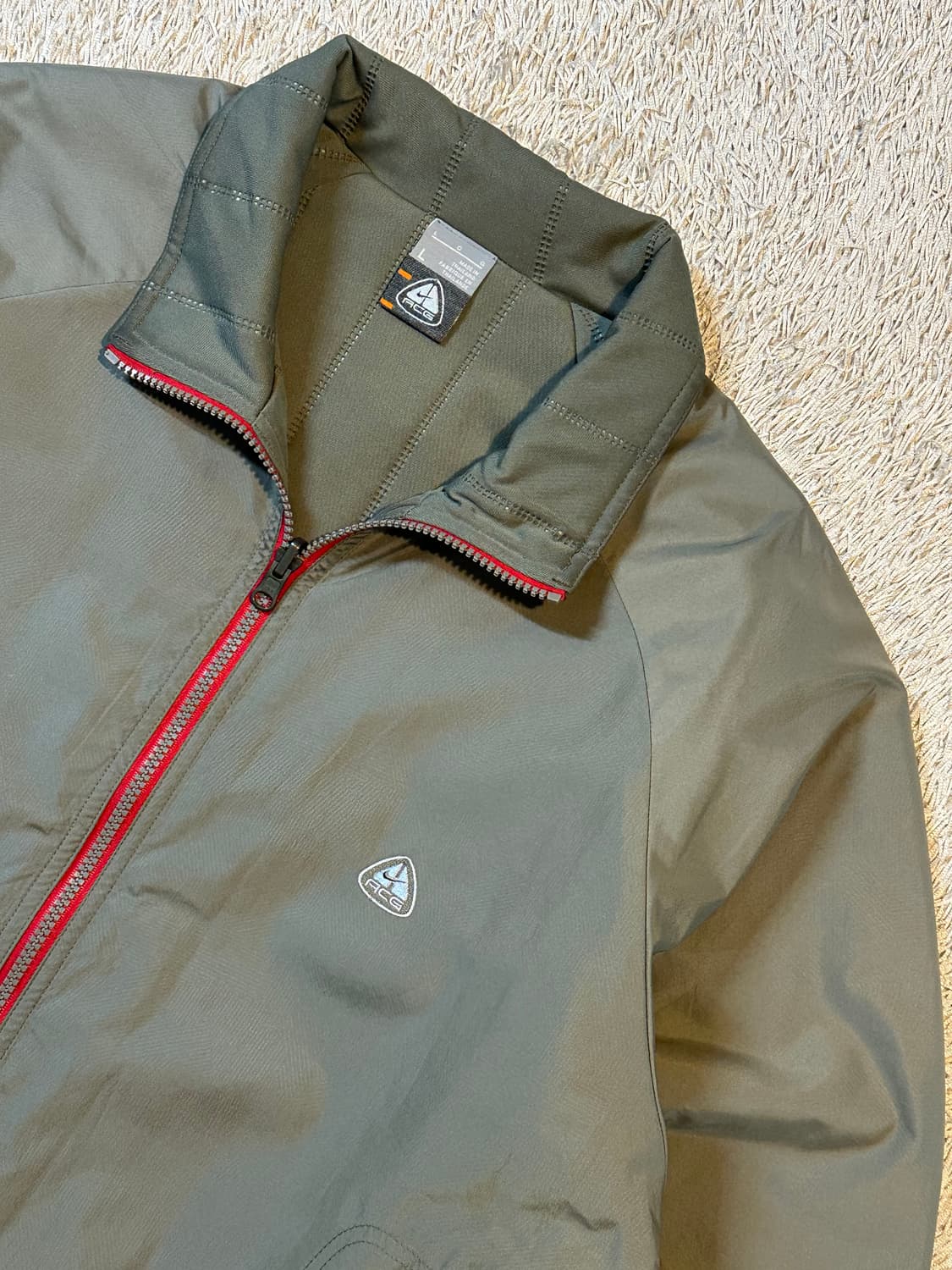 희귀) 00's 나이키 ACG 올드스쿨 경량 점퍼 자켓 그레이 상품이미지2