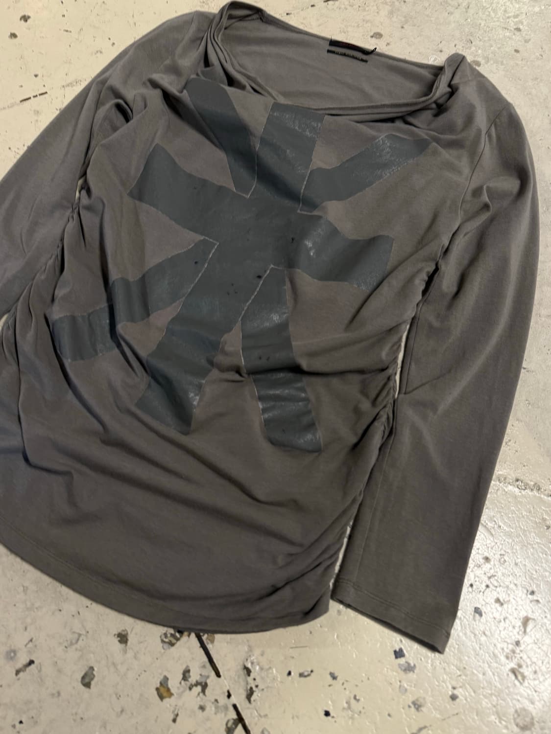 python uk flag shirring long sleeve 상품이미지7