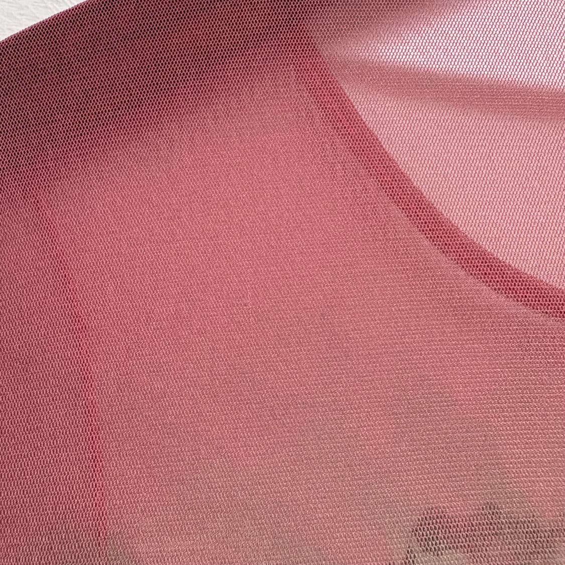 핑크 플라워 시스루 페어리 탑 롱 슬리브 JPN 상품이미지5