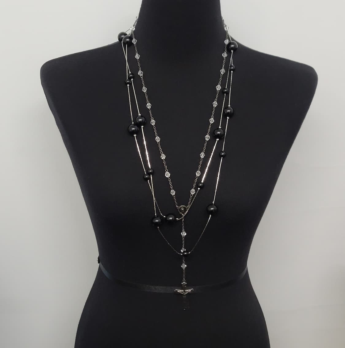 rosario cross necklace set 상품이미지2
