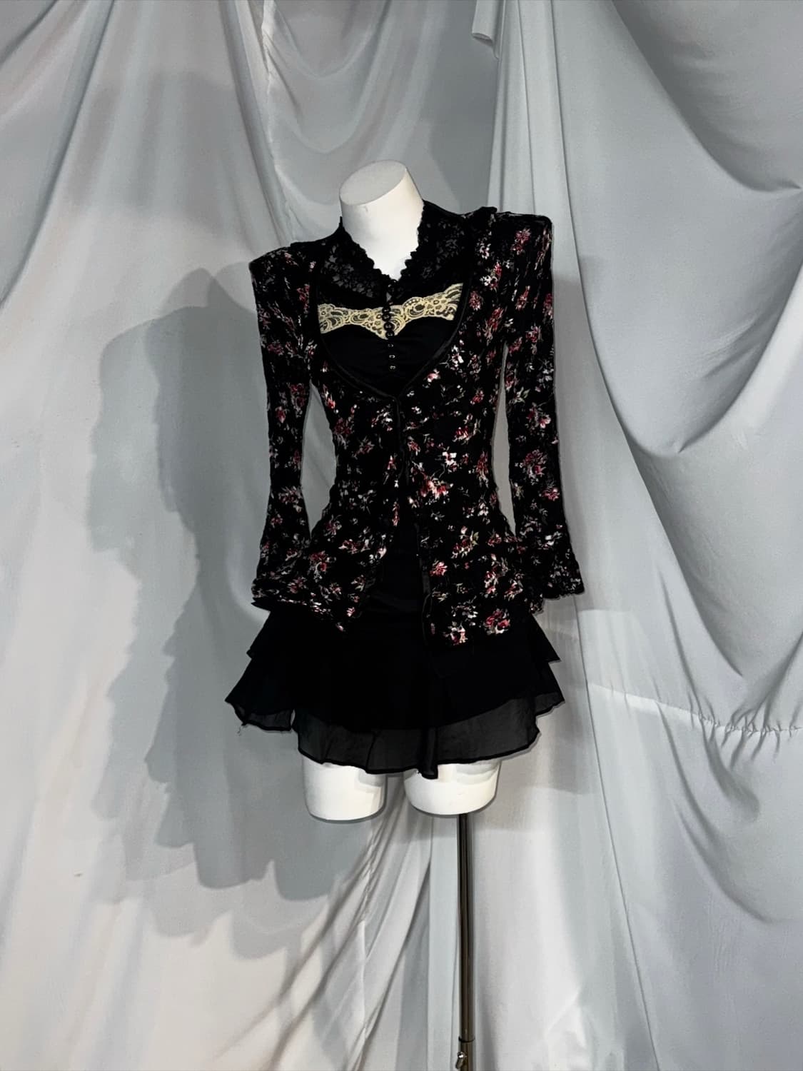 (5pcs) 무채색 블랙 오리엔탈 코디세트  상품이미지8