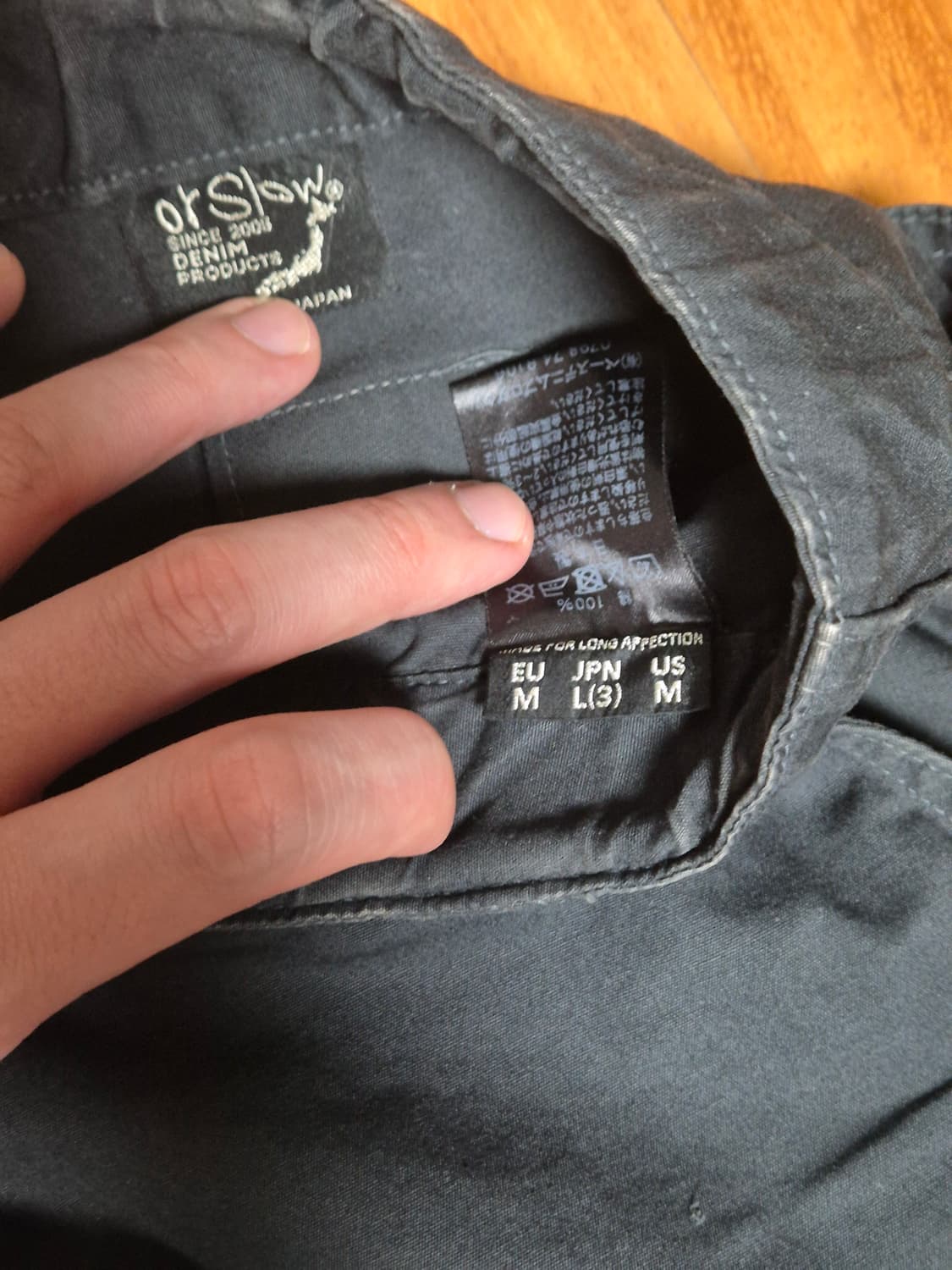 오어슬로우 orSlow 이지 카고 팬츠 상품이미지3