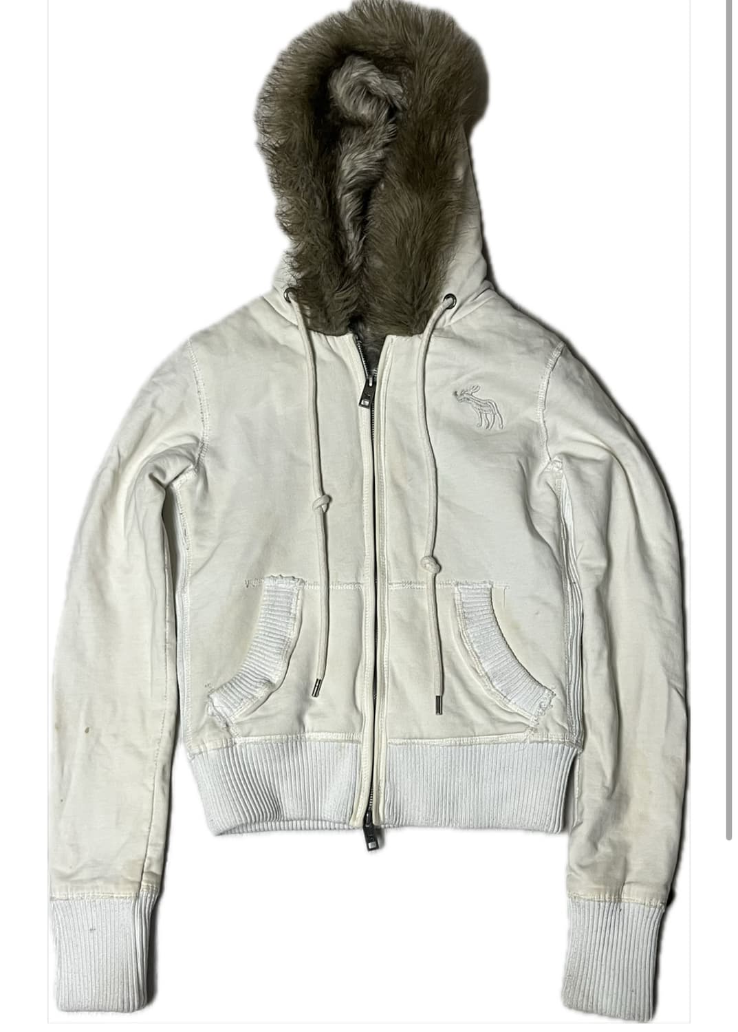 아베크롬비 퍼 후드집업 상품이미지1