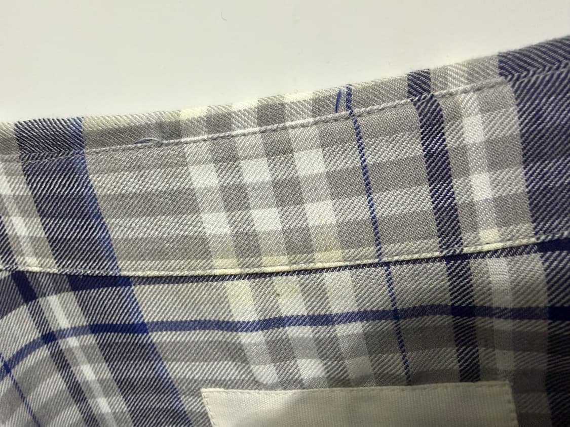 [2] rbu 오버사이즈 체크 셔츠 상품이미지7