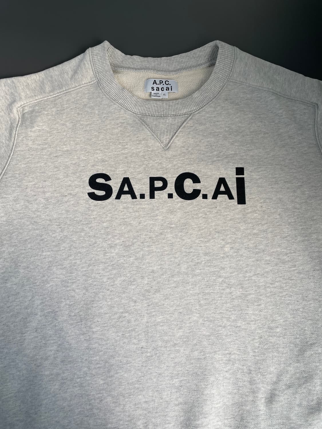 [XL] APCXSACAI 아페쎄X사카이 콜라보 맨투맨 스웻셔츠 상품이미지3