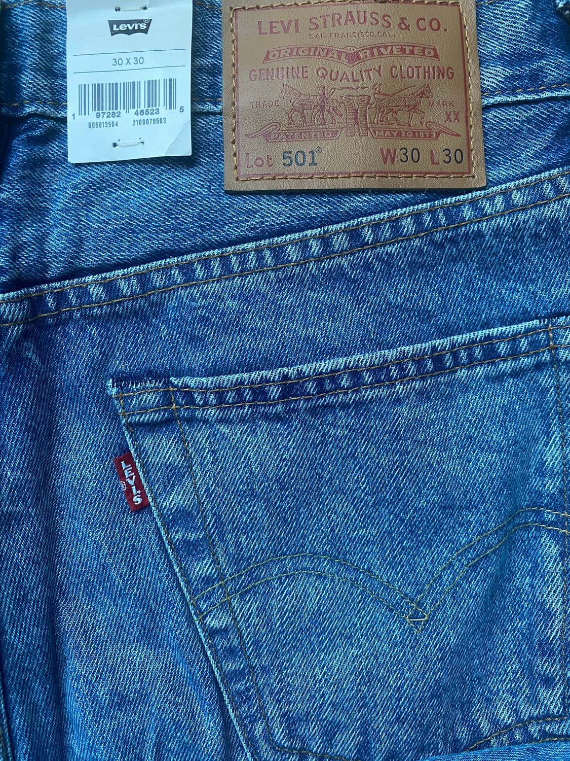 리바이스 501 프리미엄 30/30 상품이미지2