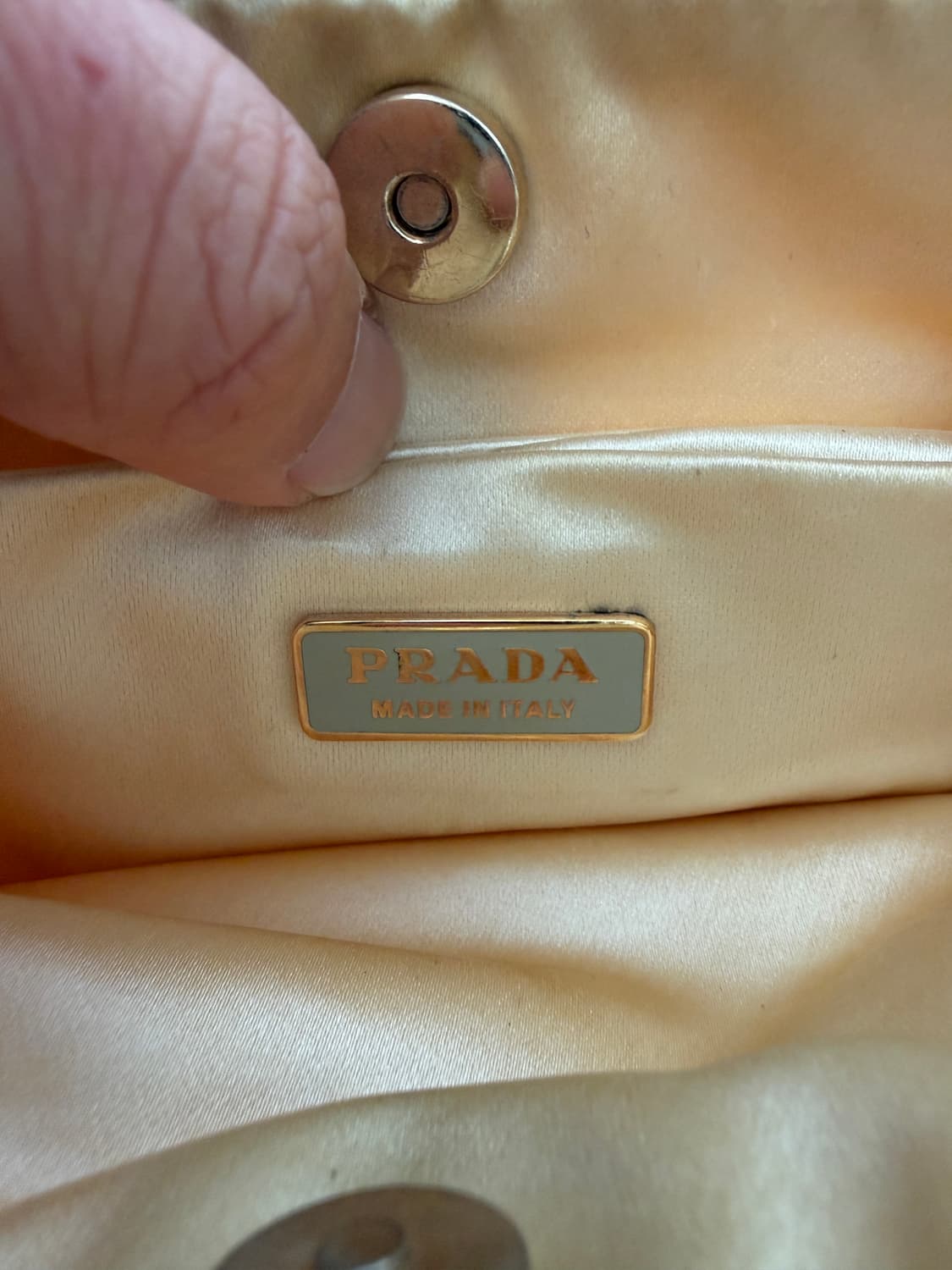 올드 프라다(PRADA) 나일론 미니 체인 숄더백(ITALY) 상품이미지9