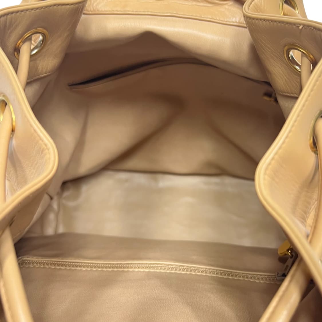 샤넬 듀마 백팩 베이지 클래식 빈티지 상품이미지8