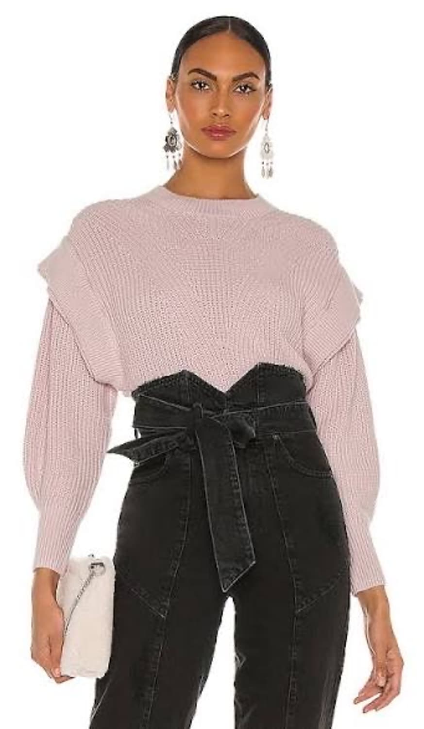 IRO 이로 여성 크롭 니트 스웨터 XS 상품이미지4