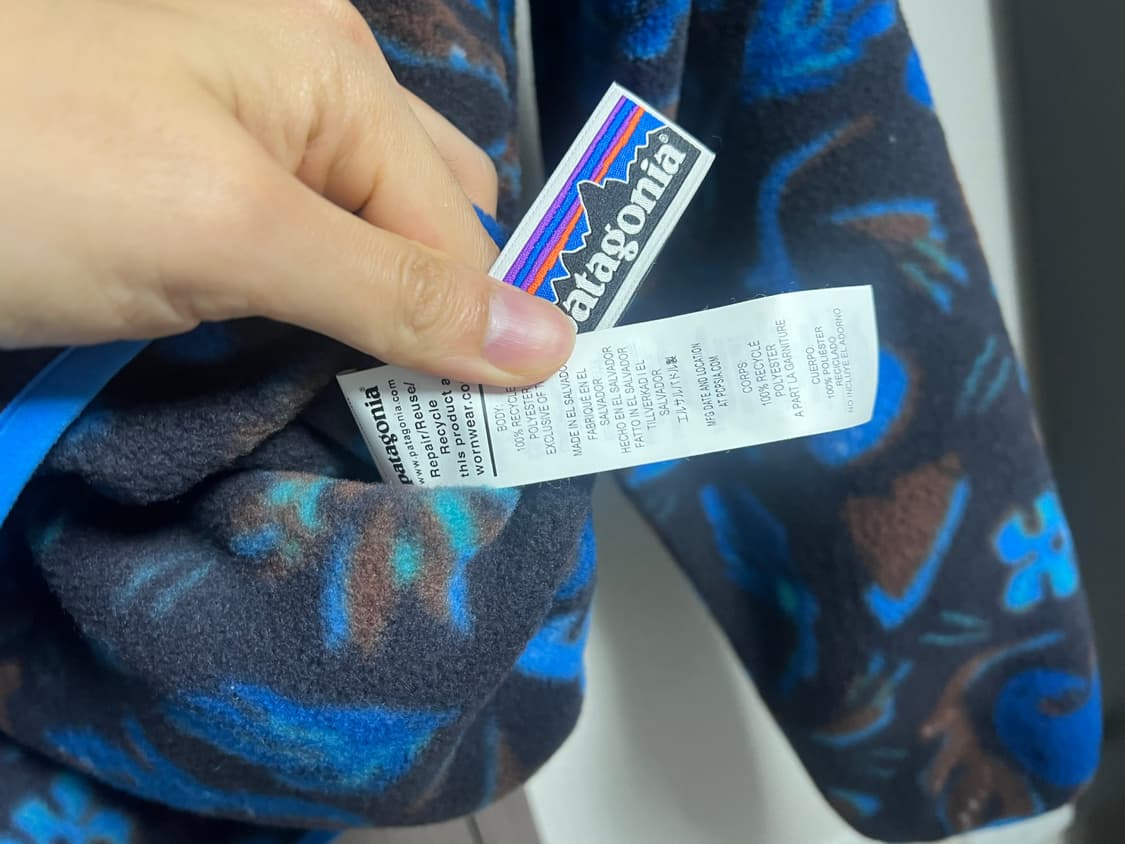 파타고니아 여성(키즈) 패턴 신칠라 XL 상품이미지4