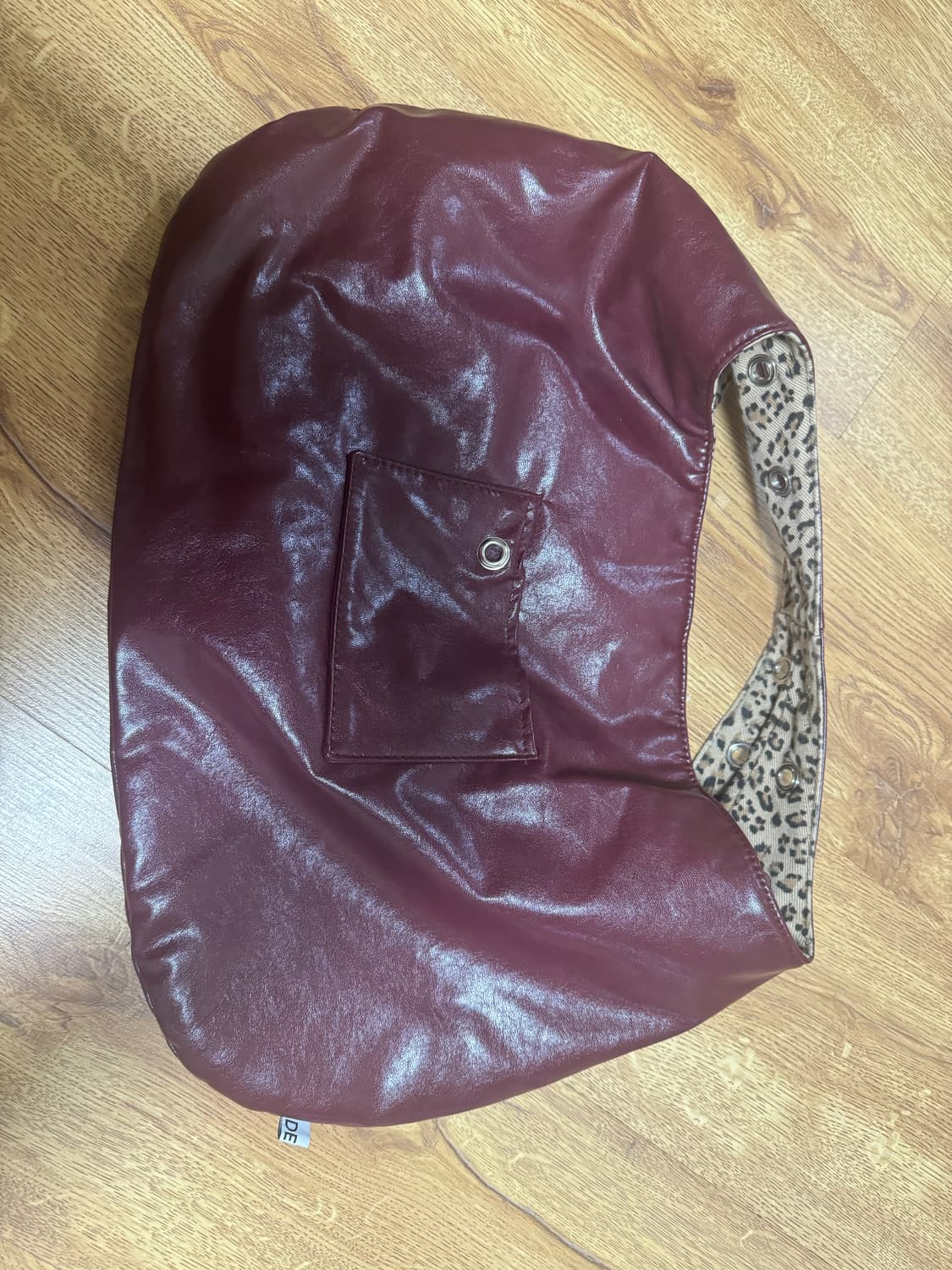 뎁크 아일렛 레더 백 와인 상품이미지2