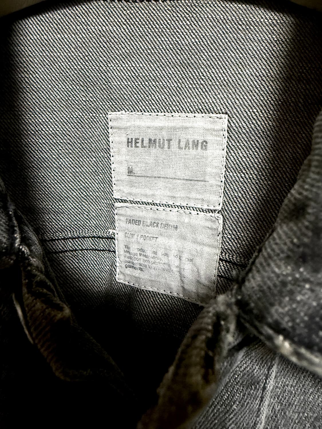 헬무트랭 90s Fade Washed Denim 트러커 자켓 상품이미지4