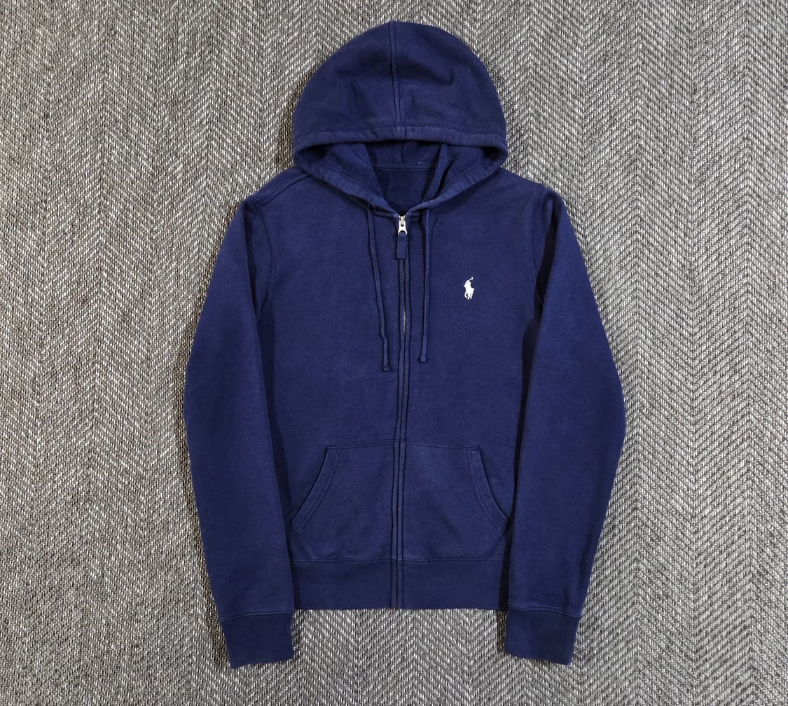 폴로 랄프로렌 네이비 풀집업 후드집업 상품이미지1