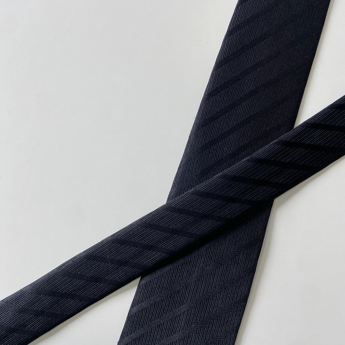 Donato Vinci 블랙 실크 이태리 넥타이 상품이미지4