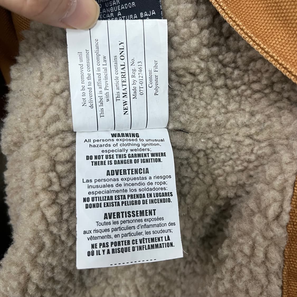 디키즈 브라운 워크 자켓 상품이미지7