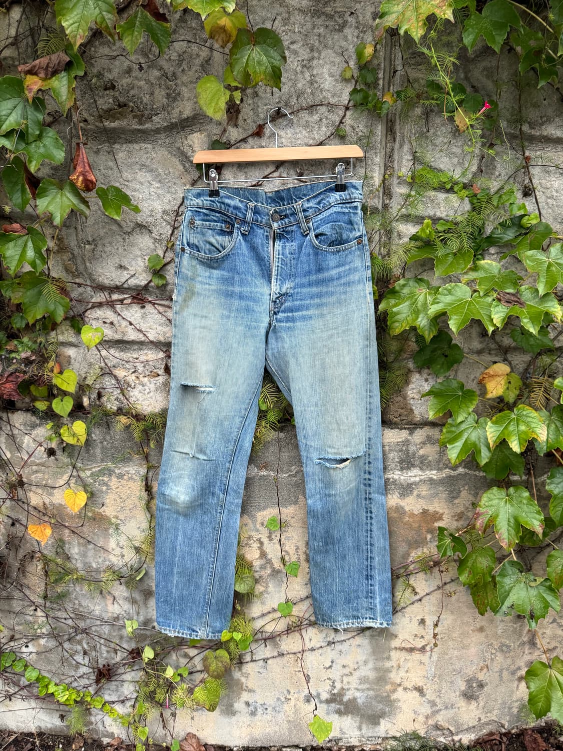 Rare! 70s levis 리바이스 505 66전기 데님 팬츠 30 상품이미지1