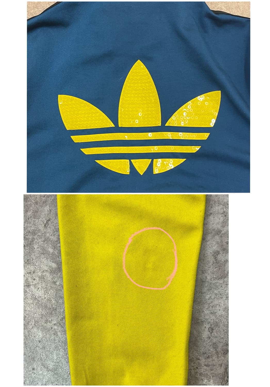 아디다스 배색 파이어버드 져지 블루 90 #csz3611 상품이미지8