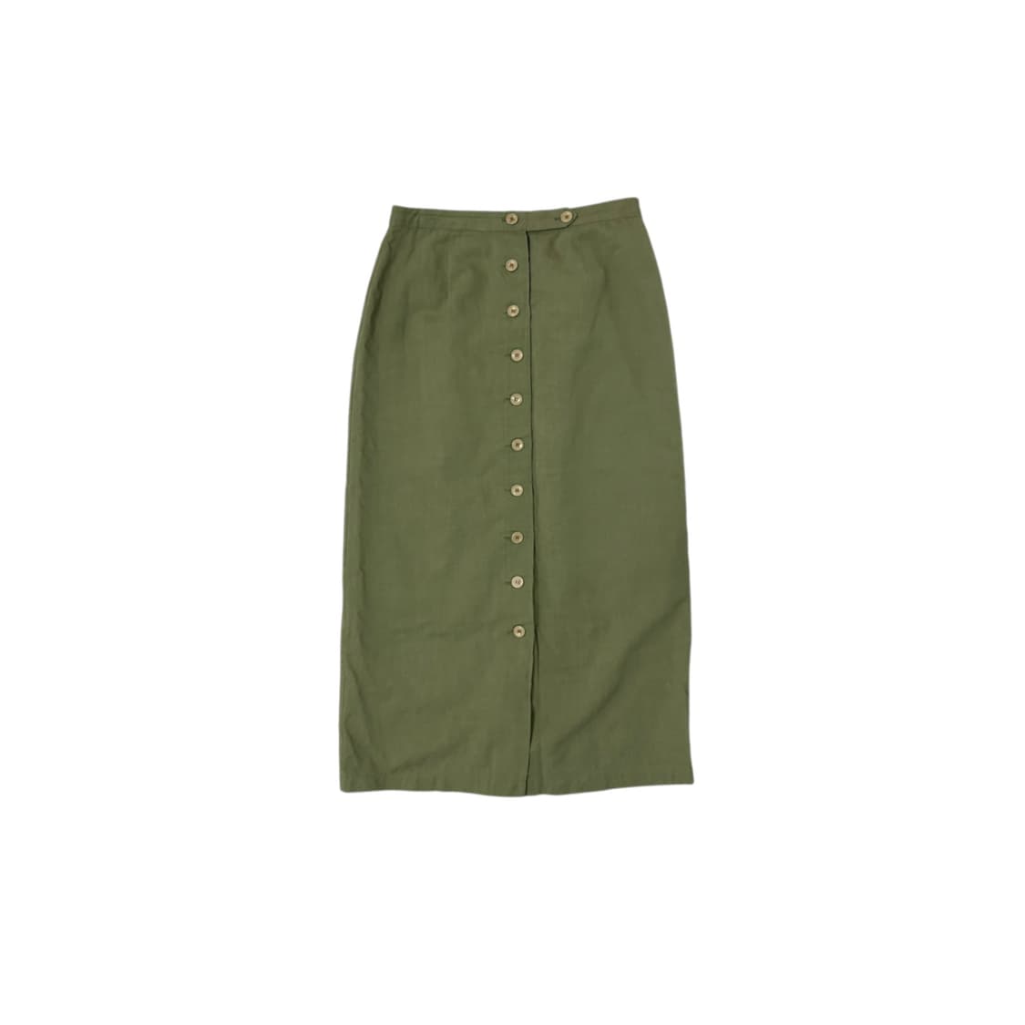 The Open Product 버튼업 린넨 롱 스커트 상품이미지1