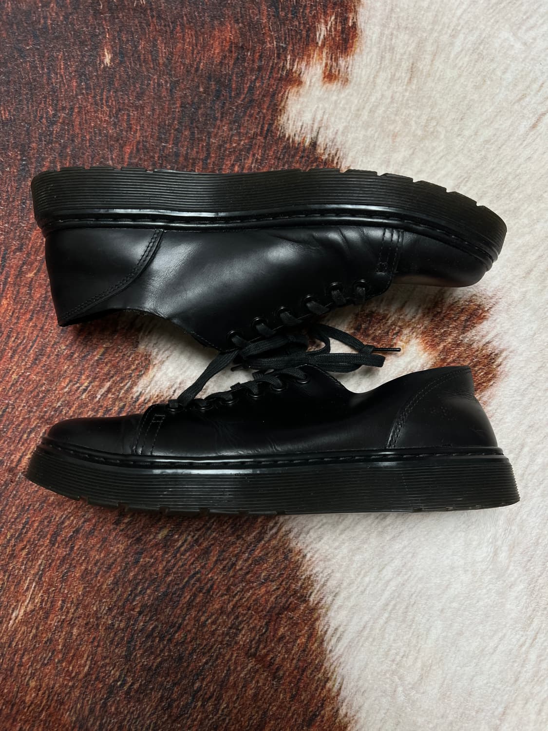 [270] 닥터마틴 단테 레더 스니커즈 블랙 42 상품이미지1