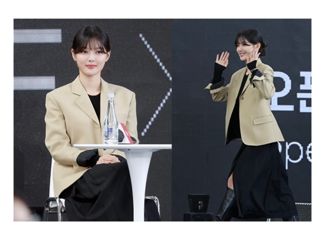 Recto 렉토 보이프랜드 싱글버튼 포인트 자켓 s사이즈 상품이미지3