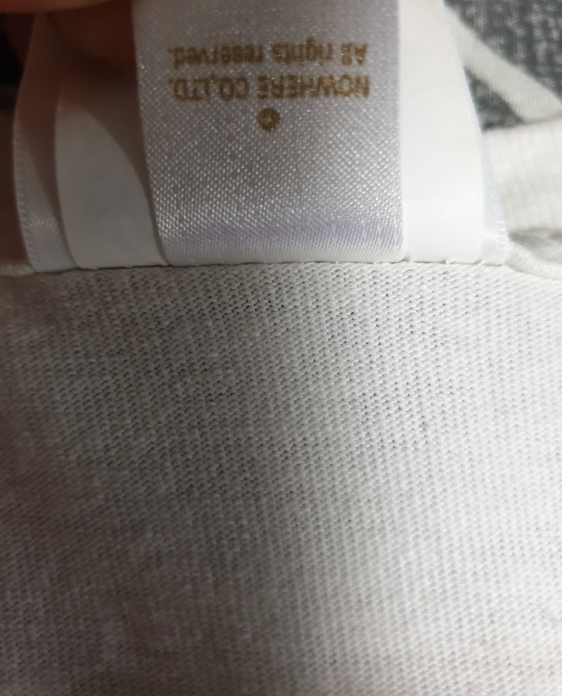 베이프 베이비 마일로 반팔티 화이트 (S) 상품이미지8